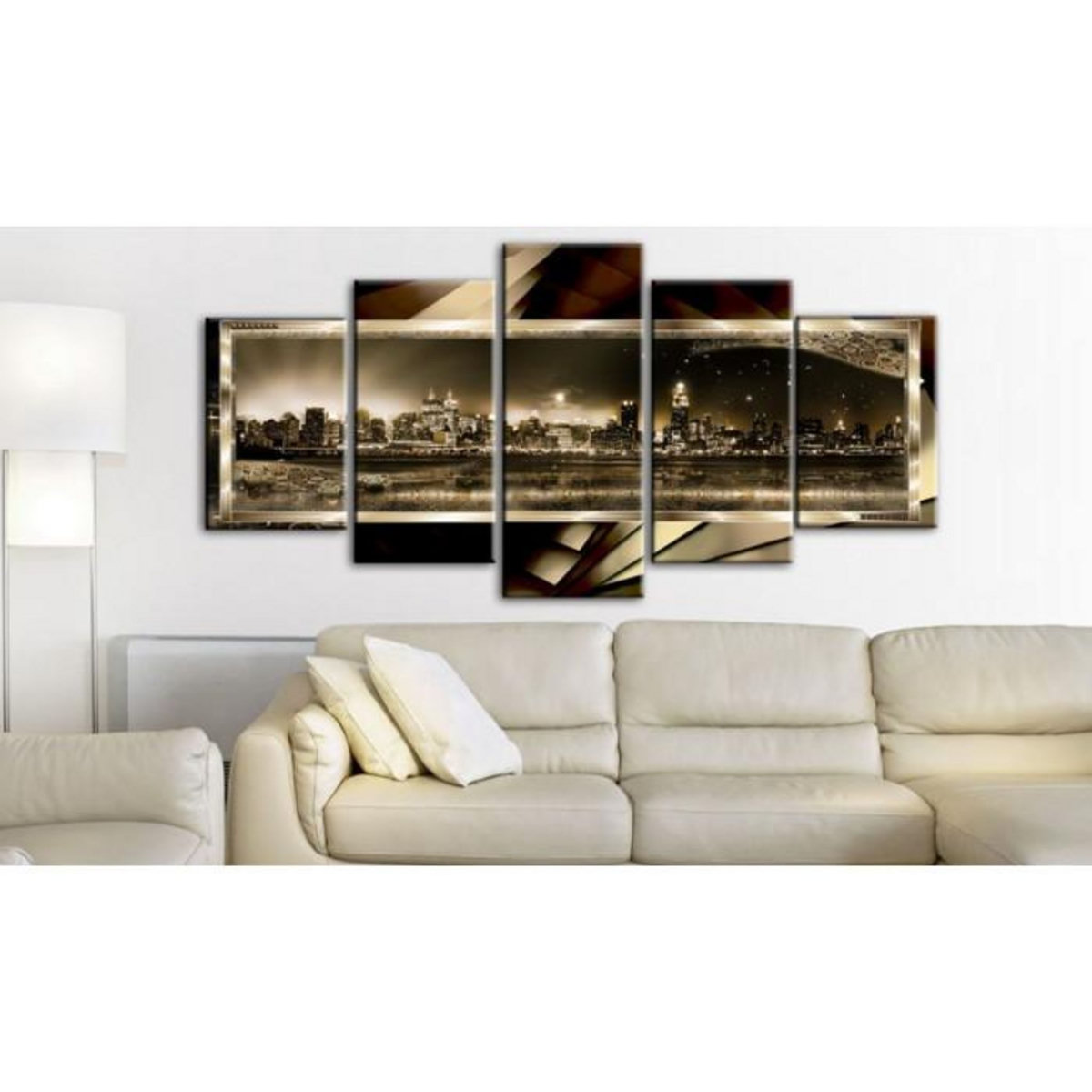 Paris Prix Tableau Imprimé  New York : Starry Night Sepia