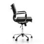 Voir la diapositive 2 : VS VENTA-STOCK Fauteuil de Bureau Fenix inclinable Noir, Cuir synthétique