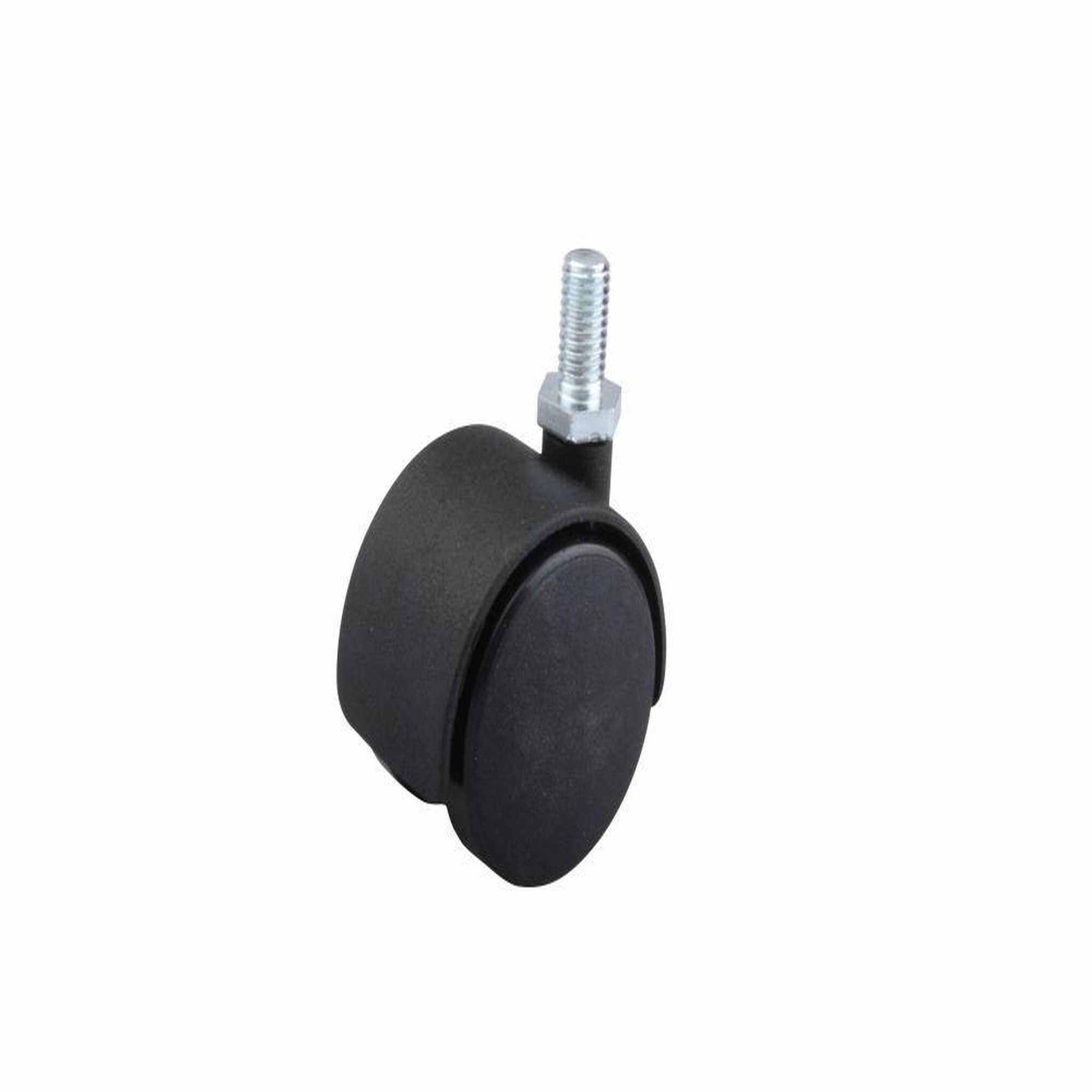 CENTRALE BRICO Roulette de meuble 40mm axe m8x15mm noir