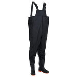 VIDAXL Cuissardes avec bottes noir taille 41