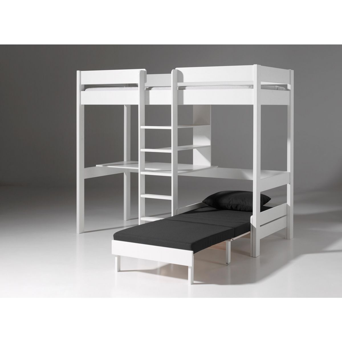 Lit mezzanine+ banquette transformable WOODY