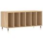 Voir la diapositive 2 : VIDAXL Armoire a disques chene sonoma 100x38x48 cm bois d'ingenierie