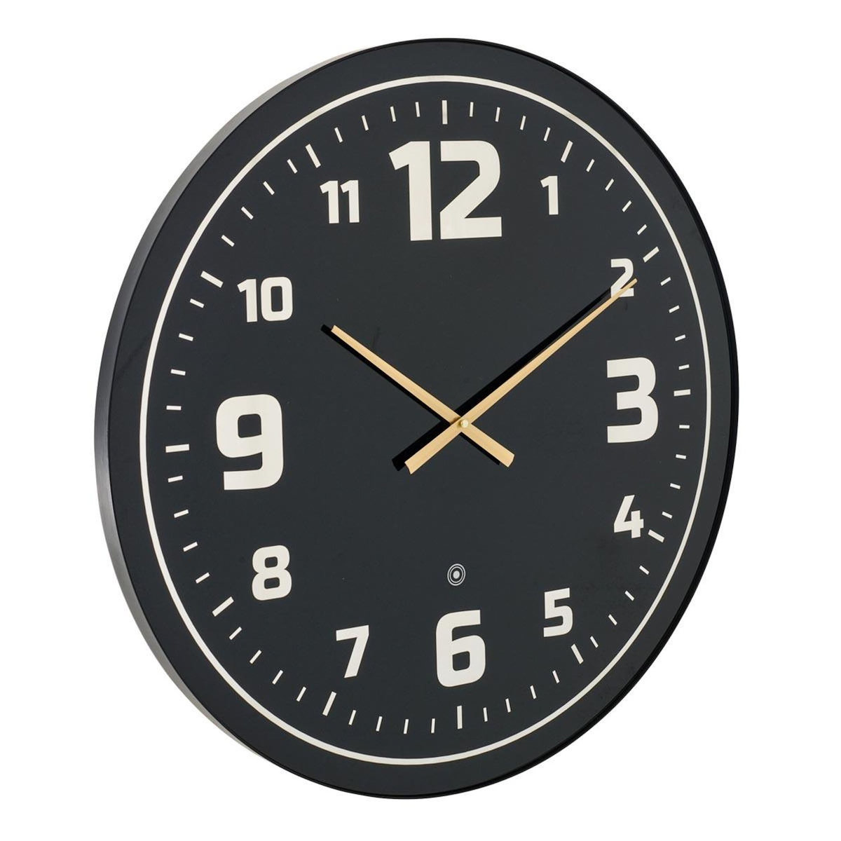 Paris Prix Horloge Murale à LED  Nita  70cm Noir & Jaune