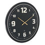 Voir la diapositive 1 : Paris Prix Horloge Murale à LED  Nita  70cm Noir & Jaune
