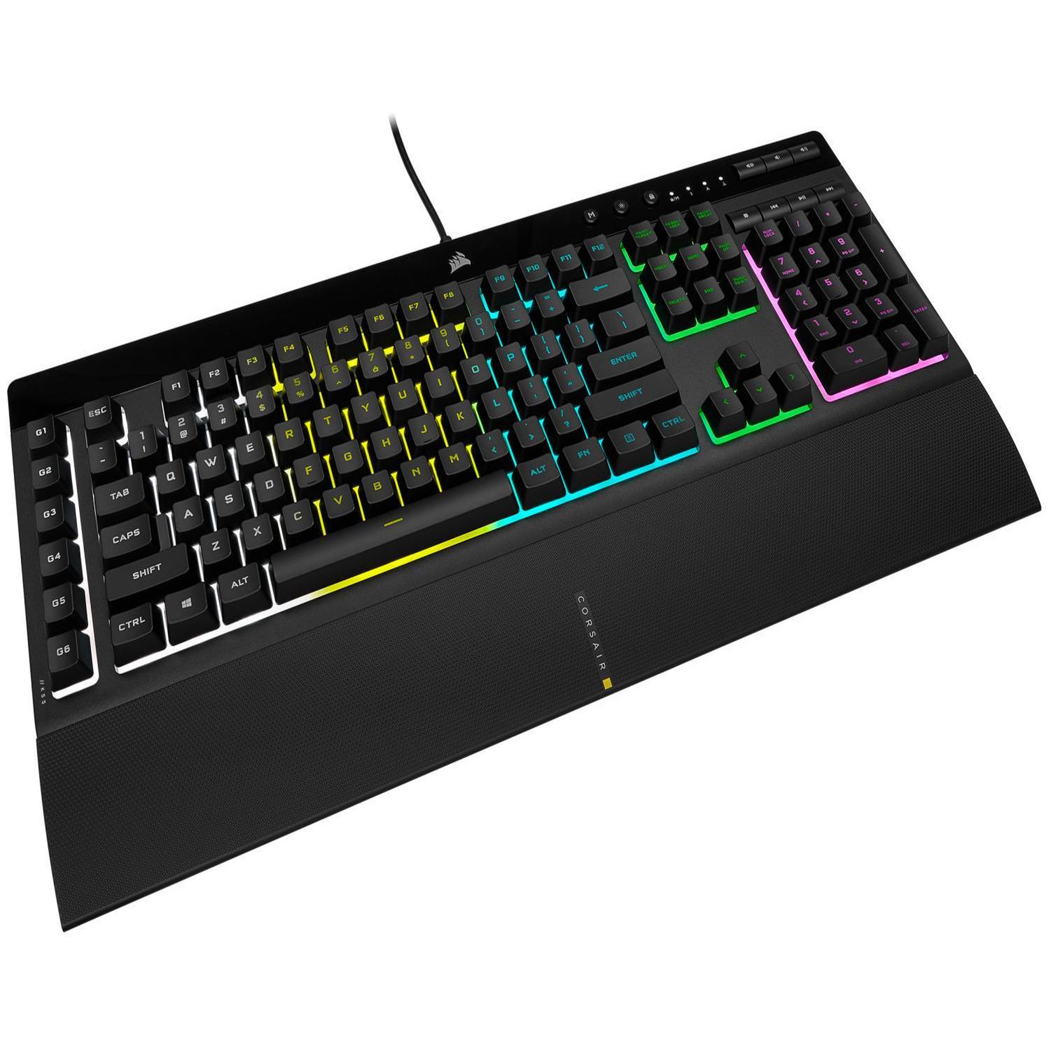 Corsair Corsair 4-1 gaming bundle clavier souris incluse jouer usb qwerty italien noir