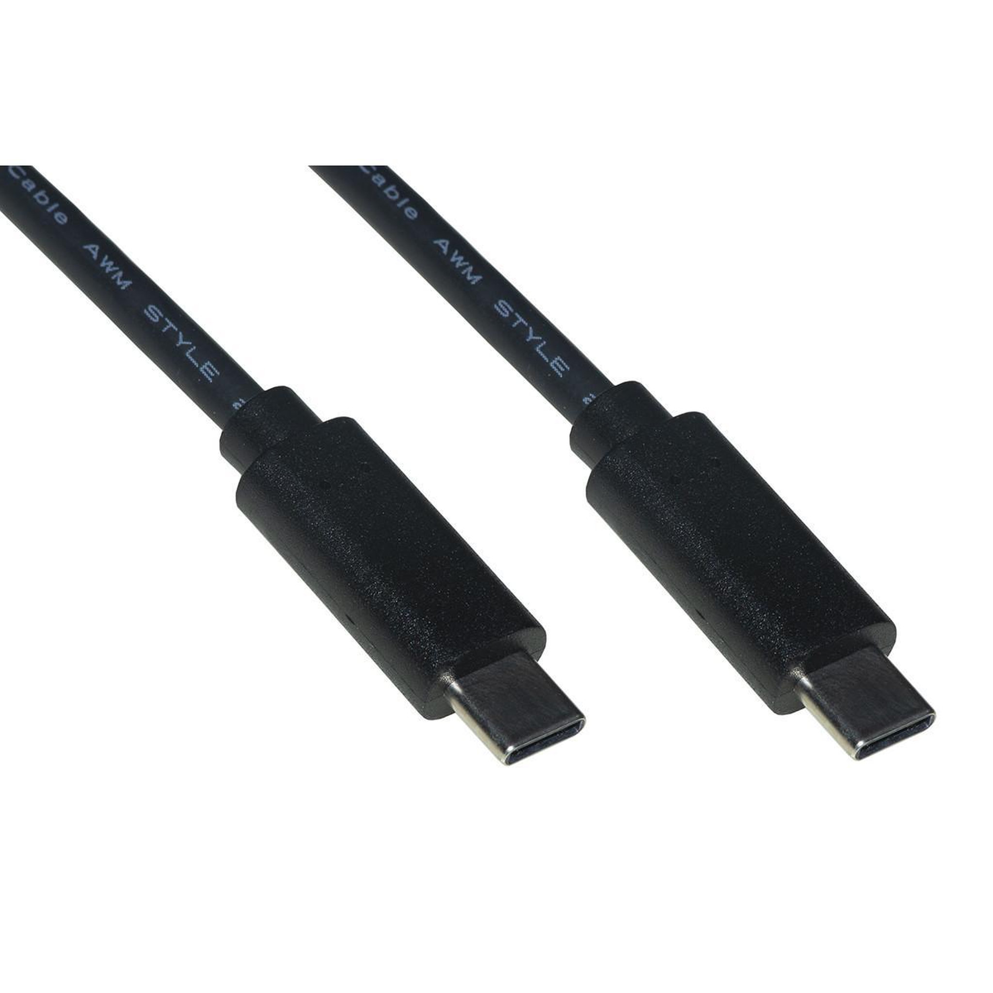 LINK Link Accessori LKCC21 câble USB 1 m USB 3.2 Gen 2 (3.1 Gen 2) USB C Noir