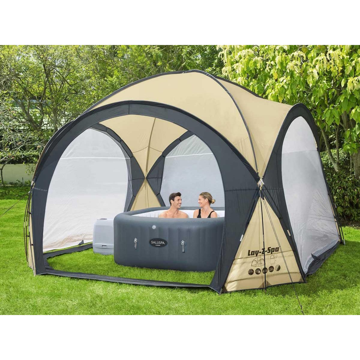 BESTWAY Dôme de protection pour spa gonflable Lay-Z-Spa - Bestway