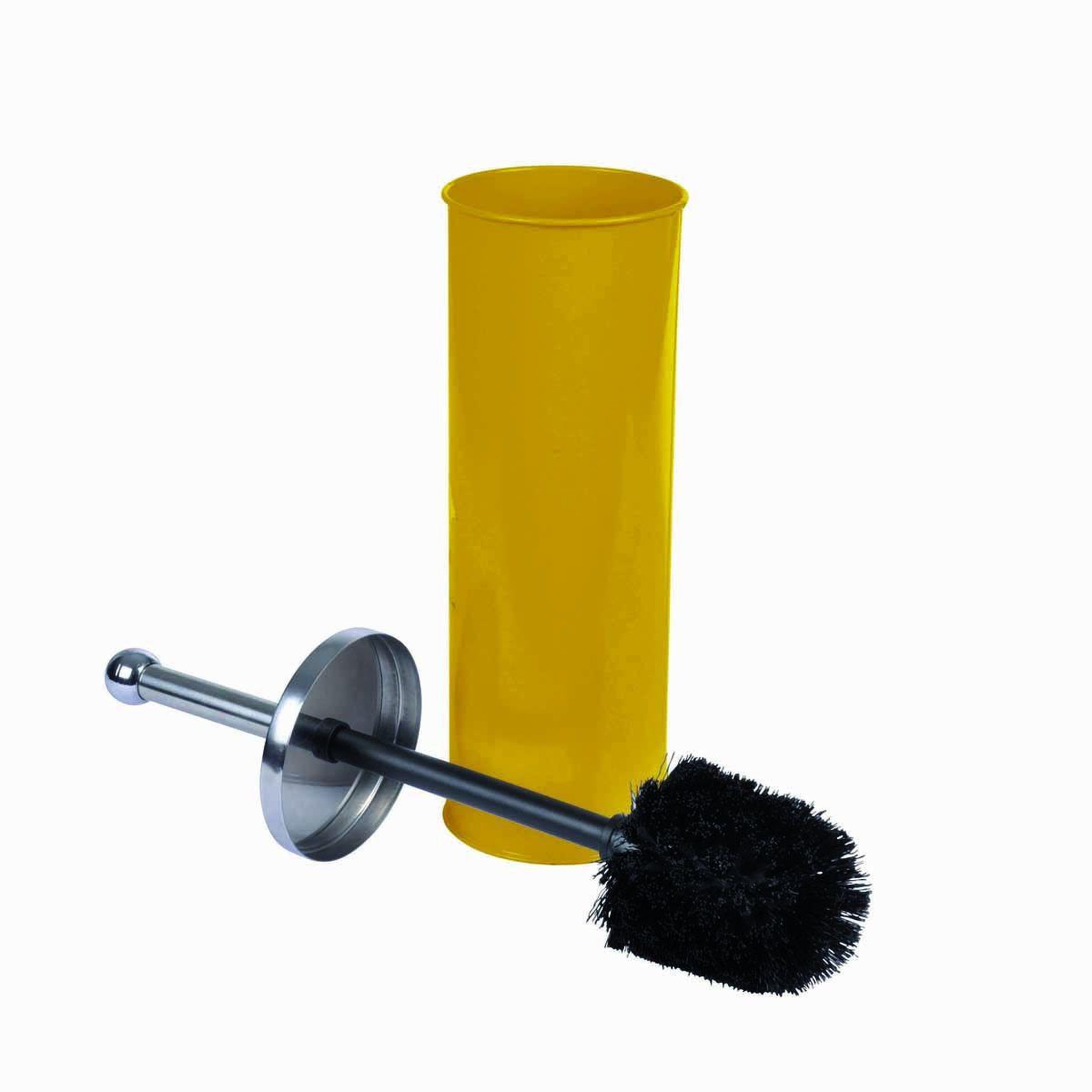 Douceur d'Intérieur Brosse wc en métal  vitamine ii  37cm miel