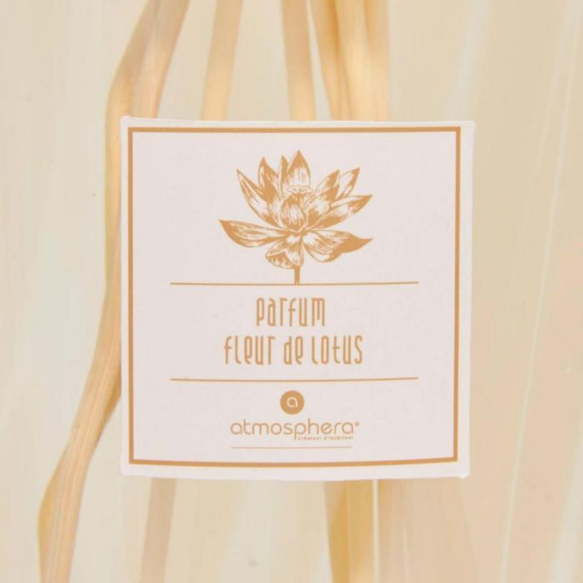 ATMOSPHERA Diffuseur de Parfum en Verre  Belli  2L Fleur de Lotus