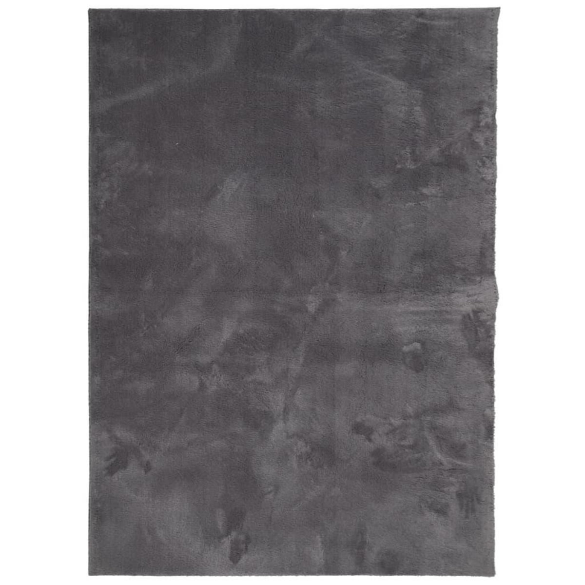 VIDAXL Tapis HUARTE a poils courts doux lavable anthracite 200x280 cm