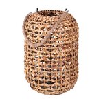 DIVERS Lanterne ethnique en rotin Natural Living - H. 36 cm - Beige