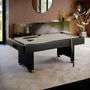 Voir la diapositive 2 : SOKKER Billard Américain convertible Table dinatoire - 212 x118 x86 cm -Retour de boules automatique et Accessoires inclus
