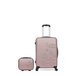 LES P'TITES BOMBES LPB Lot de 2 - Valise weekend et vanity ELEONOR