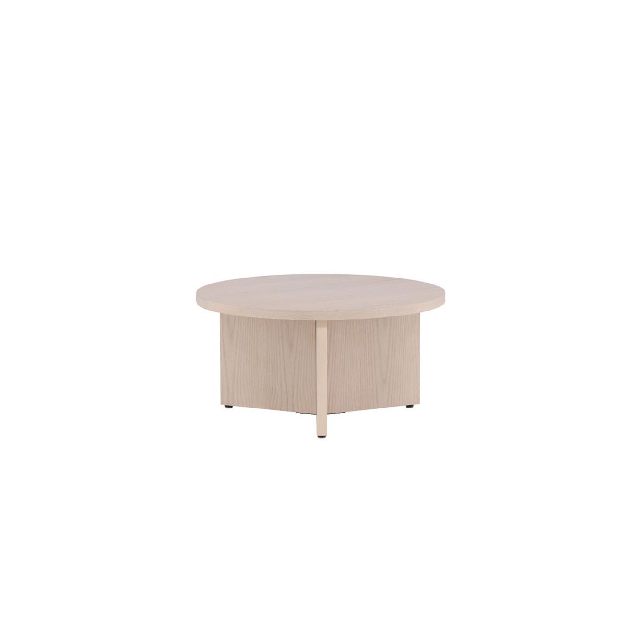 Voir la diapositive 5 : Paris Prix Table basse ronde  salto  85cm naturel