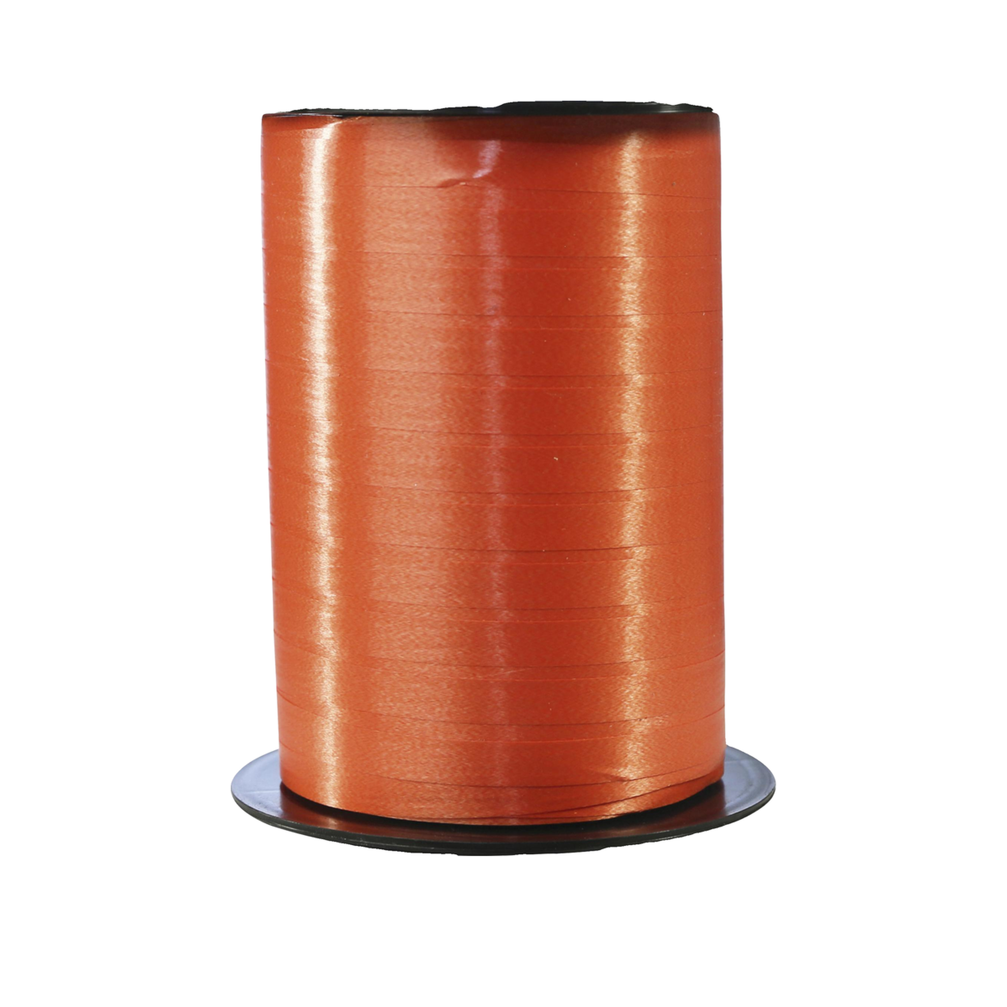 CLAIREFONTAINE Ruban Clairefontaine Bolduc orange lisse 500 m x 7 mm