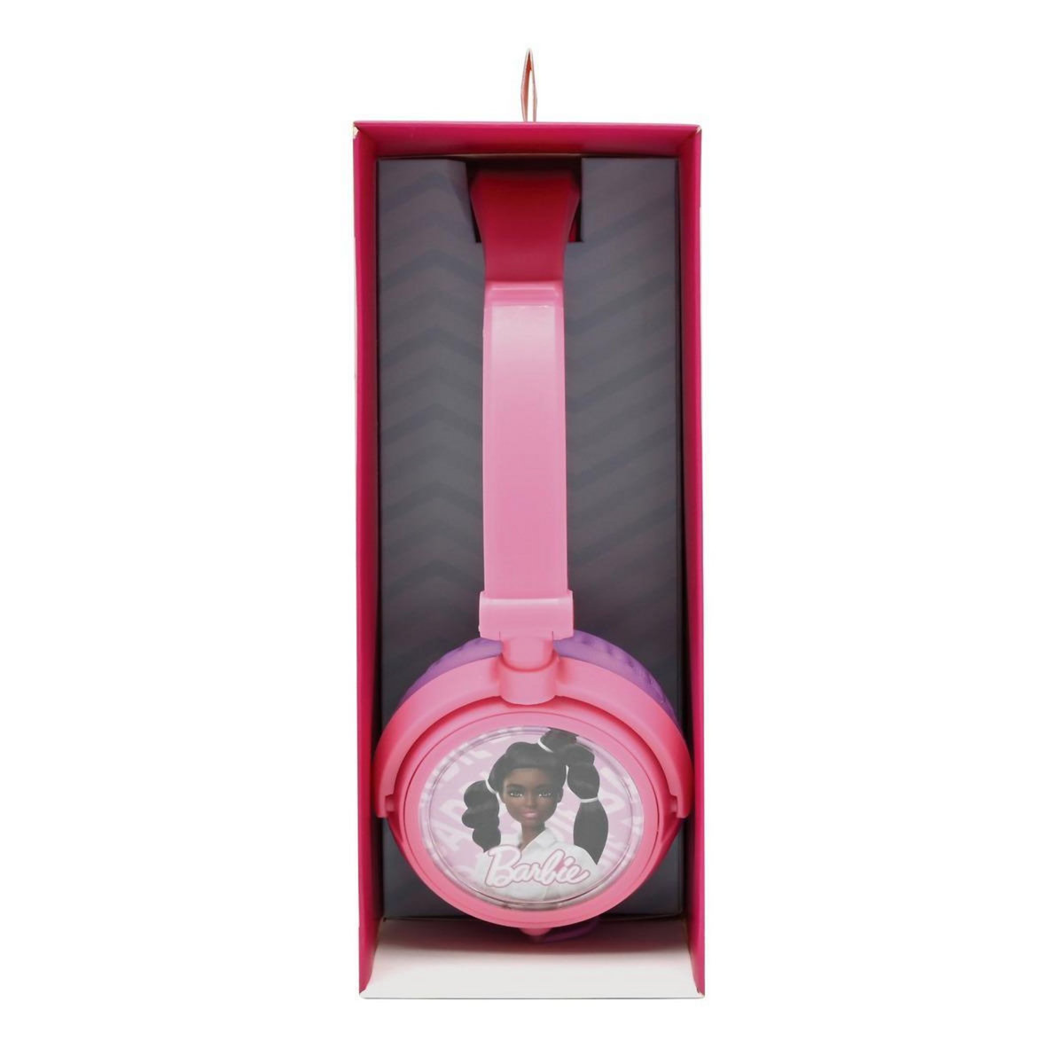 Lexibook Casque stéréo filaire pliable Barbie avec limitation de volume d'écoute