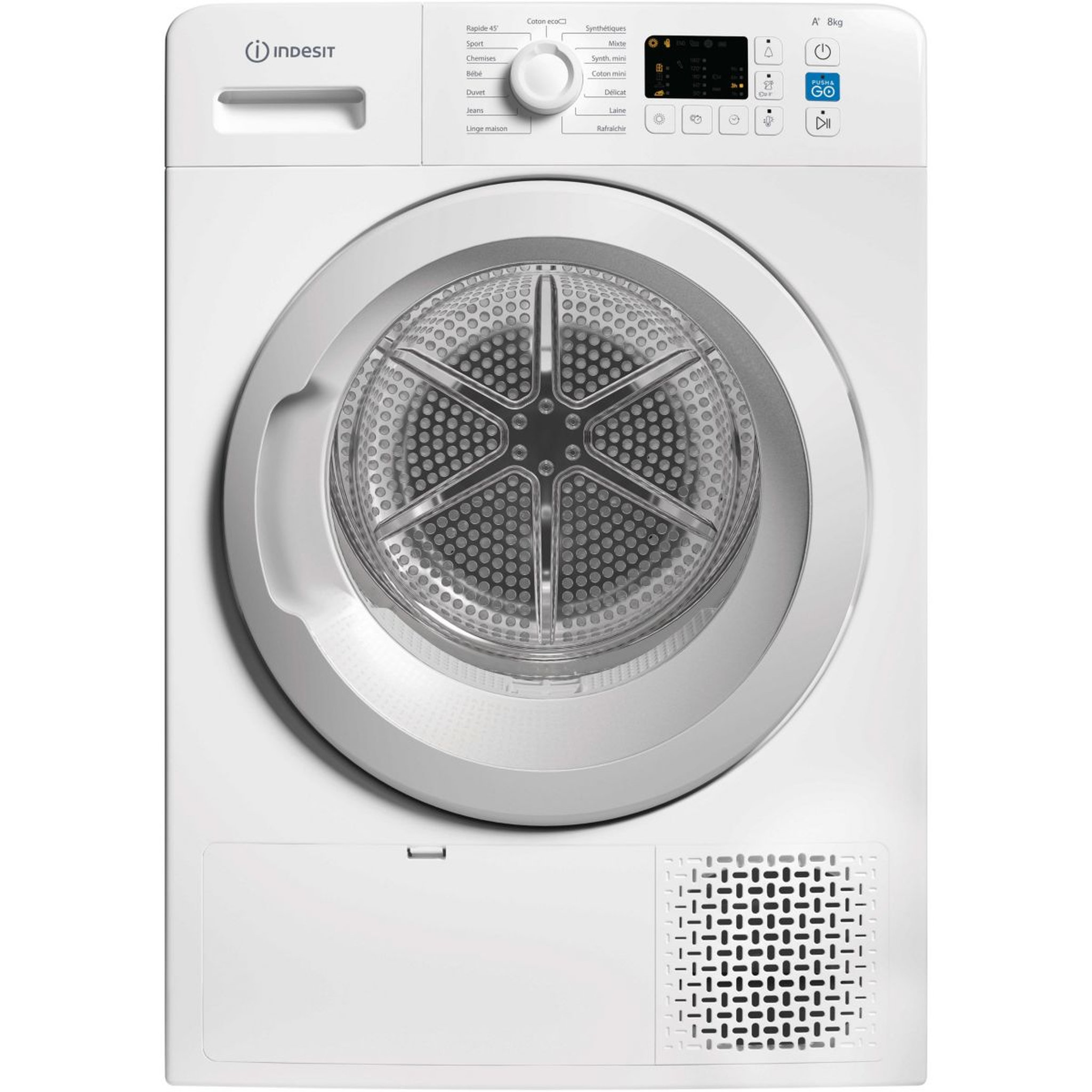 Voir la diapositive 1 : Indesit Sèche linge pompe à chaleur YTM1081FR