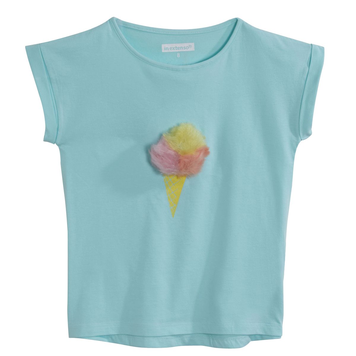 IN EXTENSO T-shirt manches courtes fille