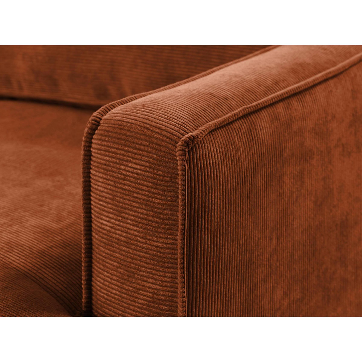 LISA DESIGN Jake - canapé d'angle gauche - convertible - 5 places - en velours côtelé