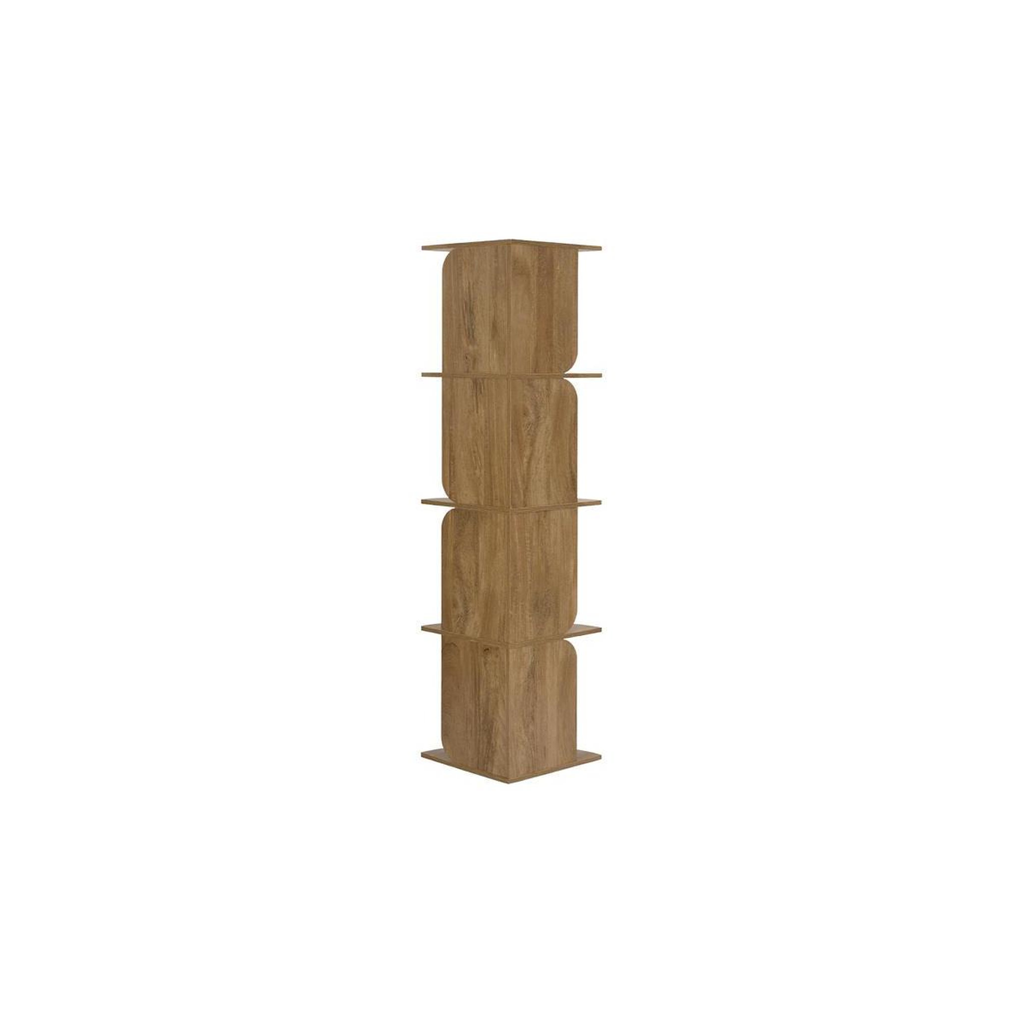 Voir la diapositive 3 : Paris Prix Étagère d'angle 4 niveaux  heritage  132cm marron