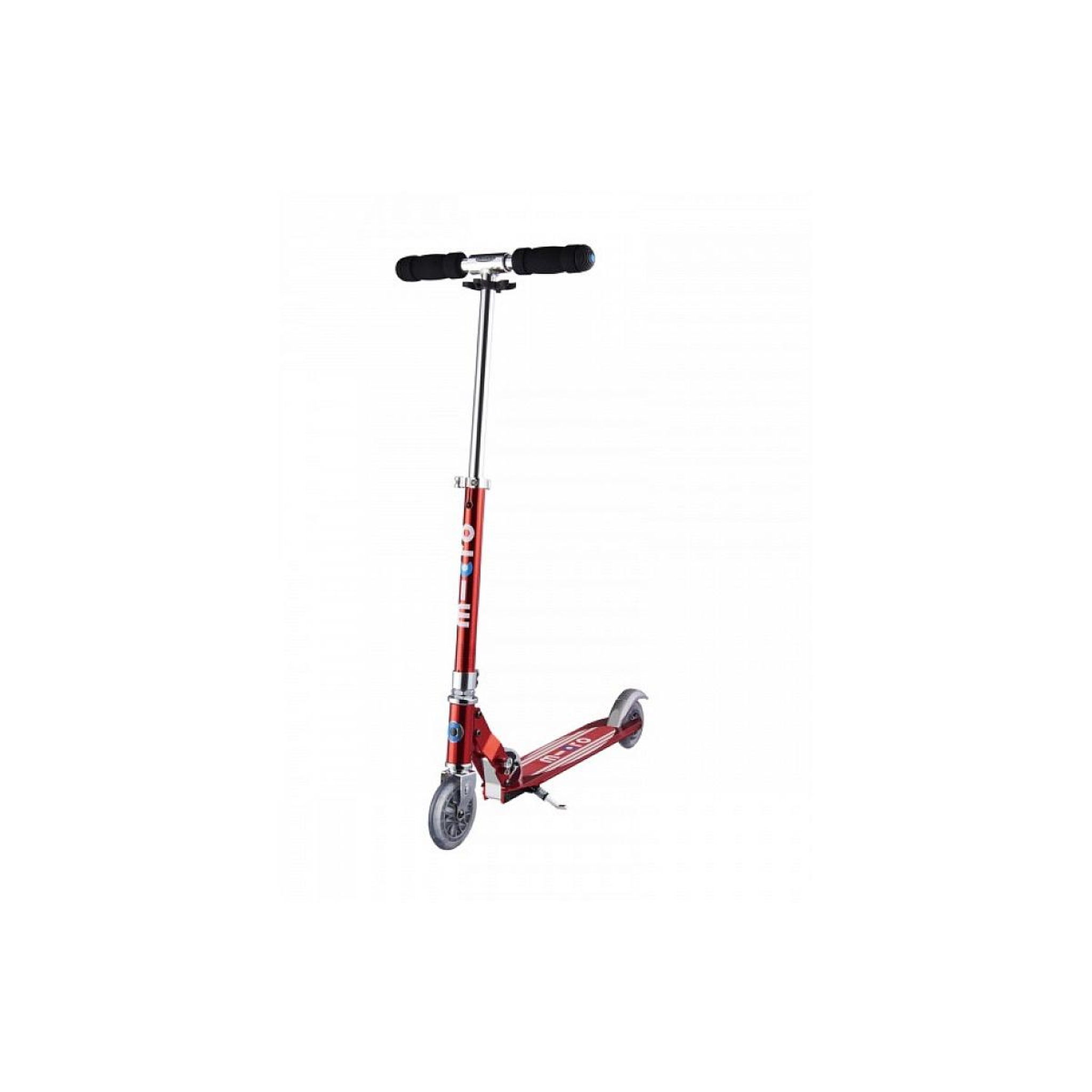 Micro Trottinette  Sprite Rouge Anodisé Grip raye