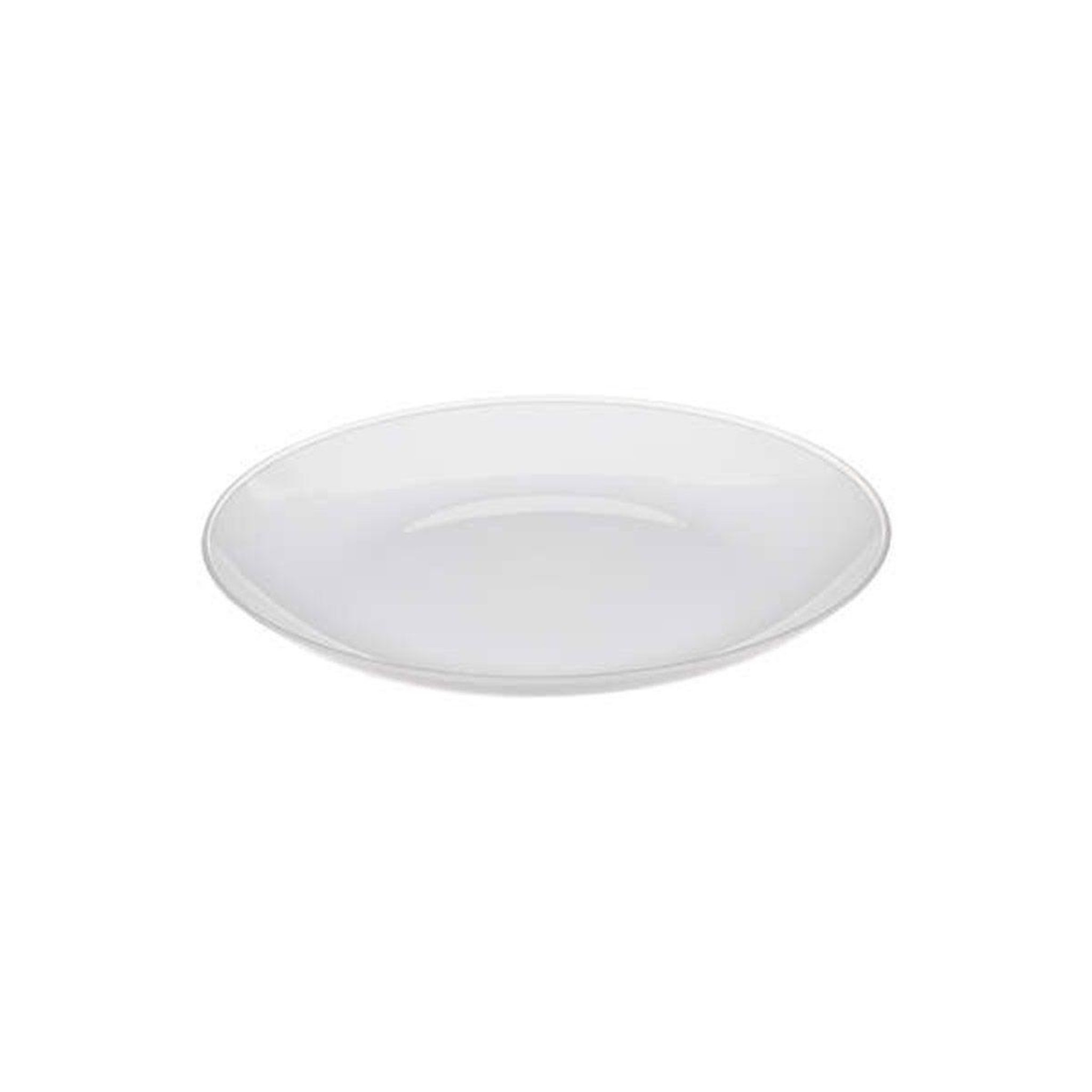 Voir la diapositive 2 : FIVE Lot de 6 assiettes plates réutilisables  square  25cm blanc