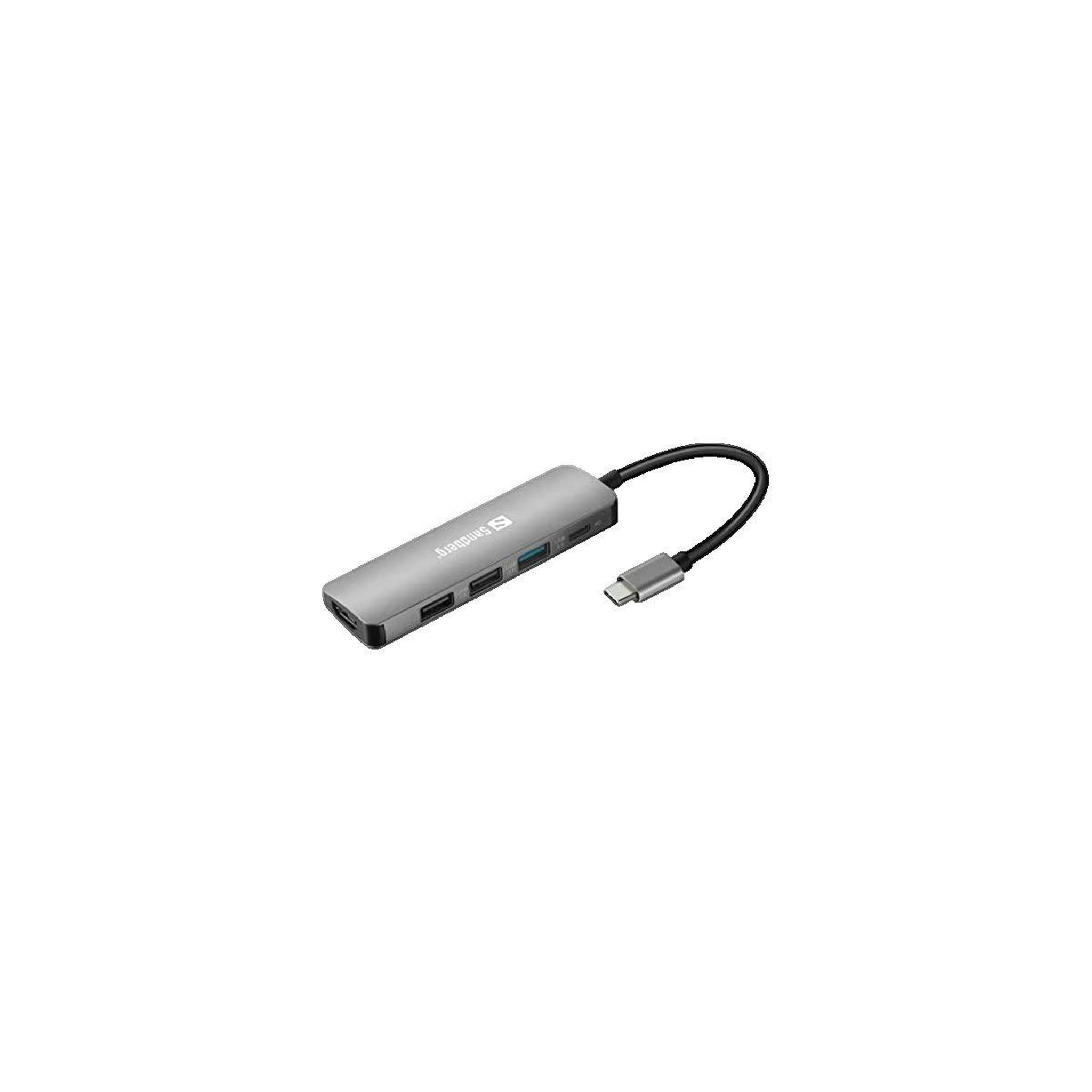 Voir la diapositive 2 : Sandberg Station d'accueil Sandberg USB-C Mini Dock connectivité
