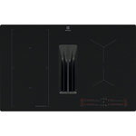 ELECTROLUX Plaque induction aspirante KCC83443CZ SaphirMatt
