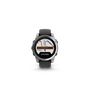 Voir la diapositive 3 : GARMIN Montre connectée Garmin fenix E AMOLED 47mm Acier Silver avec bracelet Graphite