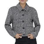 JACQUELINE DE YONG Veste Noire Chiné Femme JDY Opi. Coloris disponibles : Noir