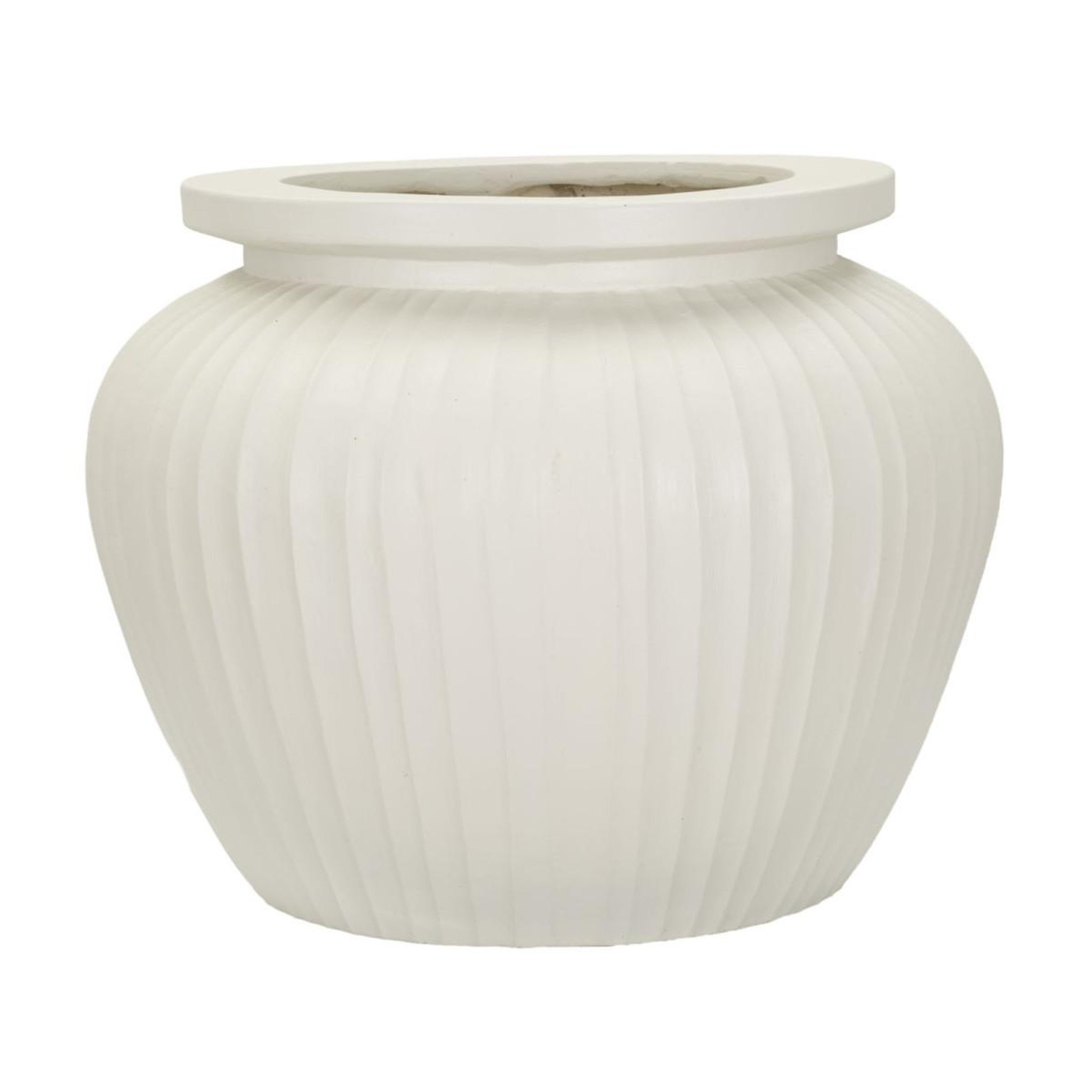 Paris Prix Cache-Pot en Céramique  Chil  48cm Crème