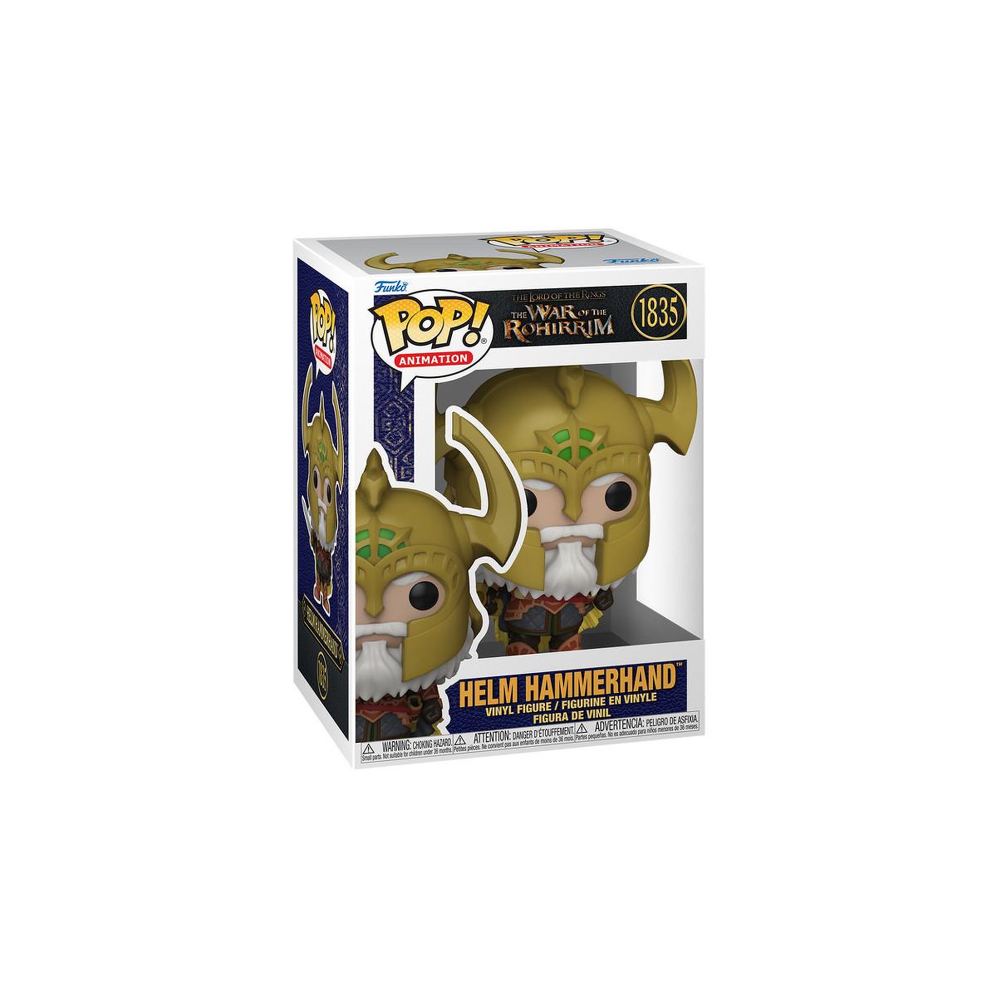 Voir la diapositive 3 : Funko Figurine Funko Pop Animation The War Of The Rohirrim Helm Hammerhand