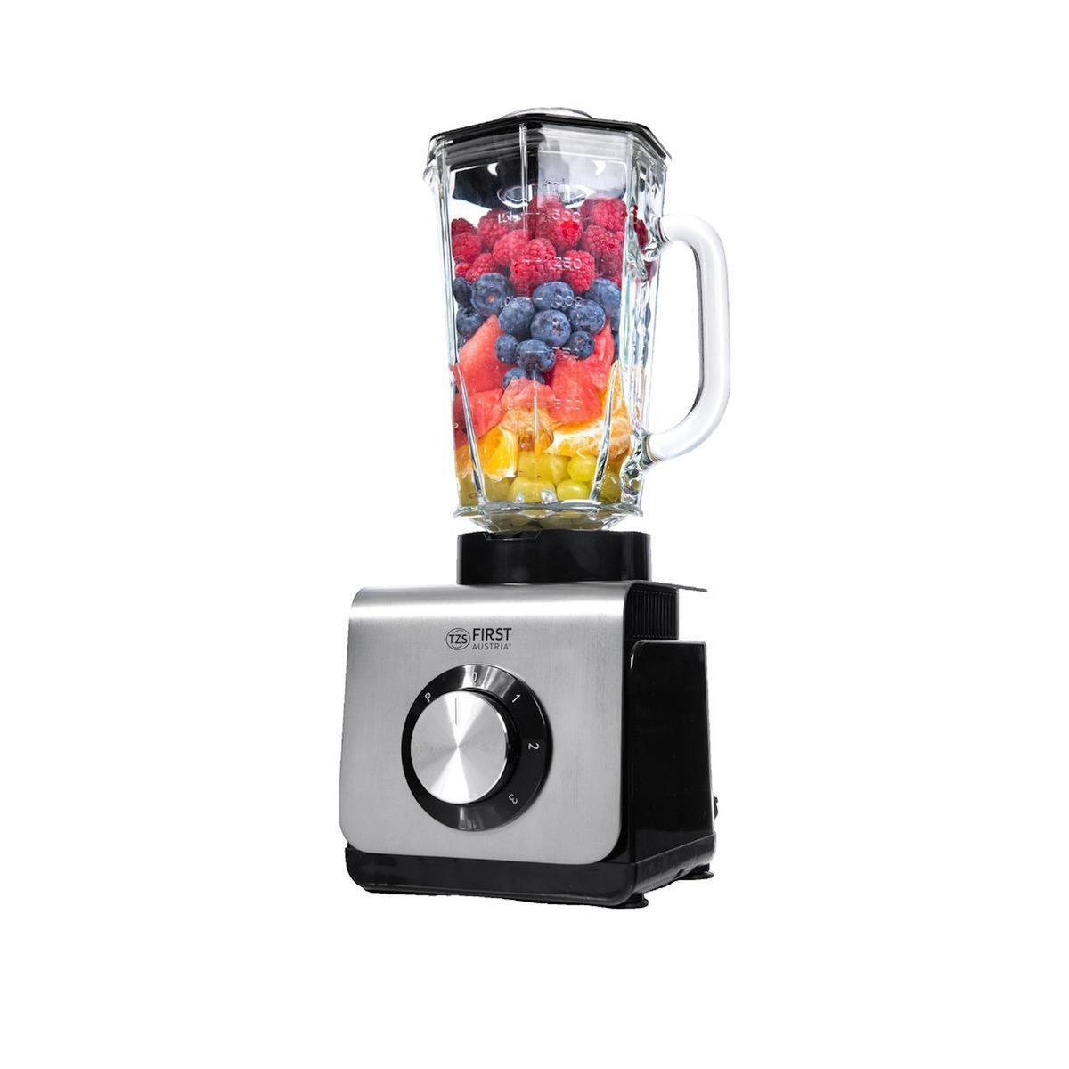 Mooviin First Blender First Austria FA-5240-2 Argenté avec 1200W de puissance