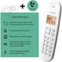 Voir la diapositive 2 : Logicom Téléphone sans fil Iloa Solo Taupe