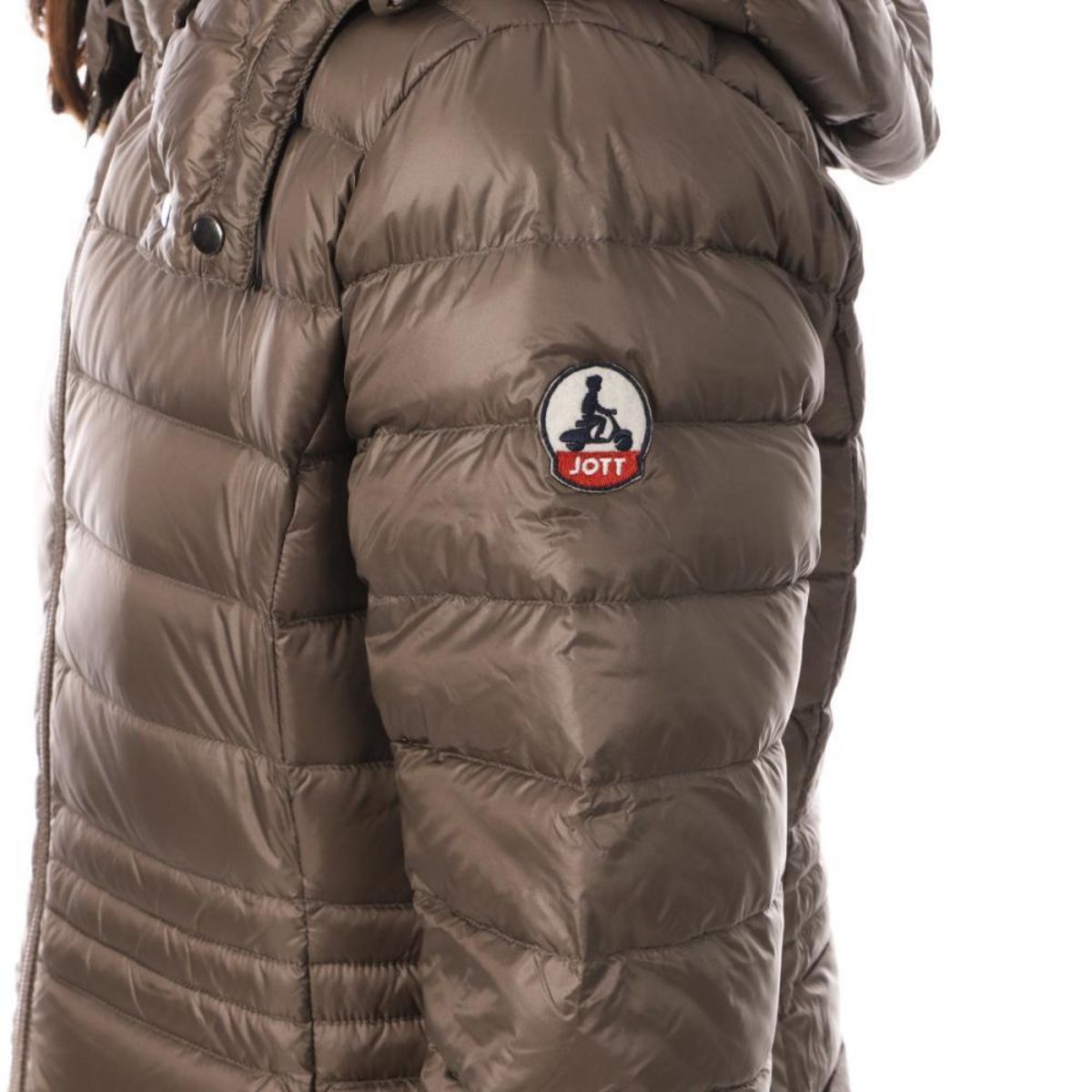 JUSTOVERTHETOPJOTT Doudoune Taupe Femme Jott Vero
