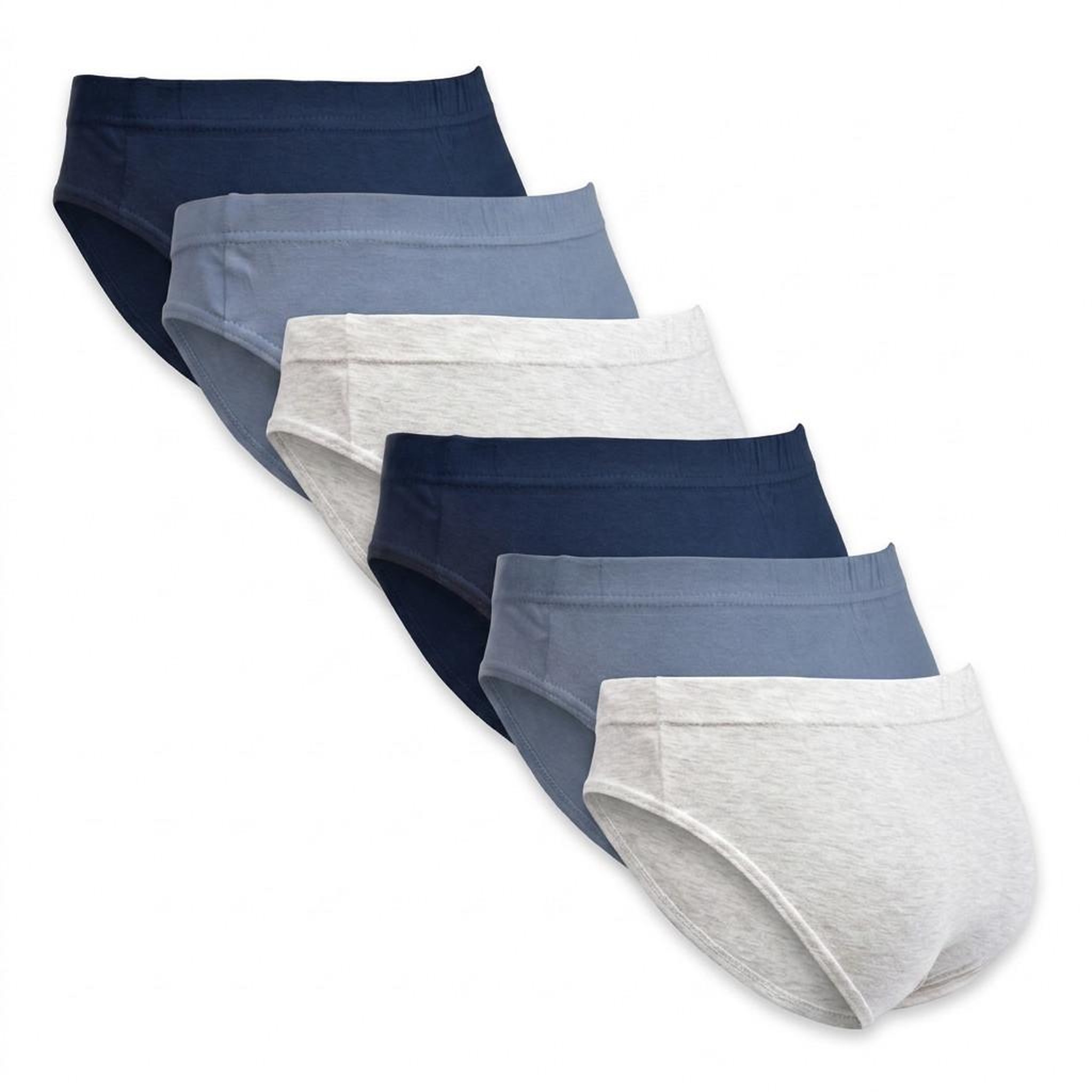 Voir la diapositive 3 : OZABI OZABI Pack Slips Homme 100% Coton – Lot de 6