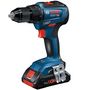 Voir la diapositive 2 : BOSCH Perceuse-visseuse Bosch Professional GSR 18V-55 + 2 batteries ProCore 4,0Ah + L-BOXX - 06019H5204