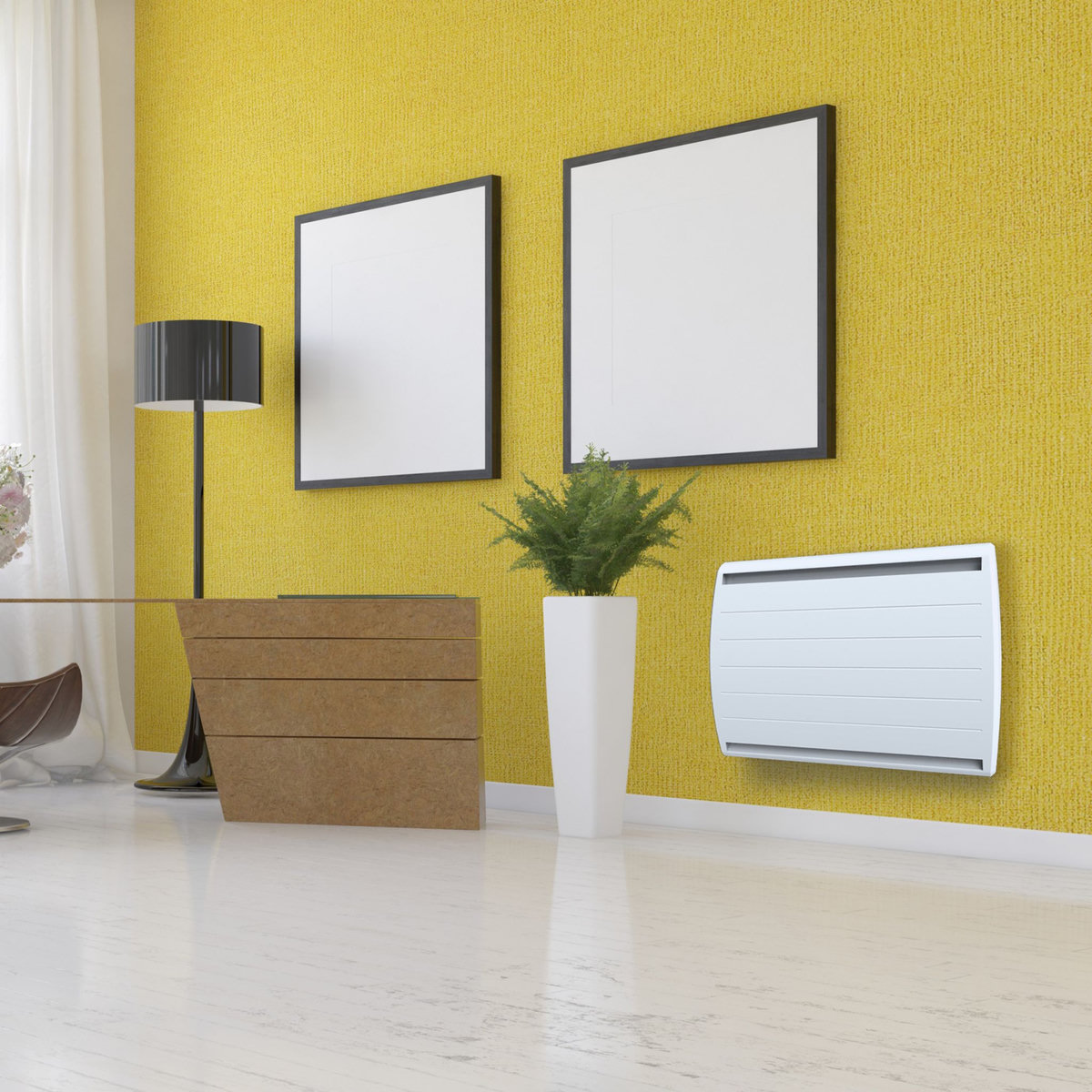 CARRERA Radiateur électrique 1500W à inertie fonte - Cisco +