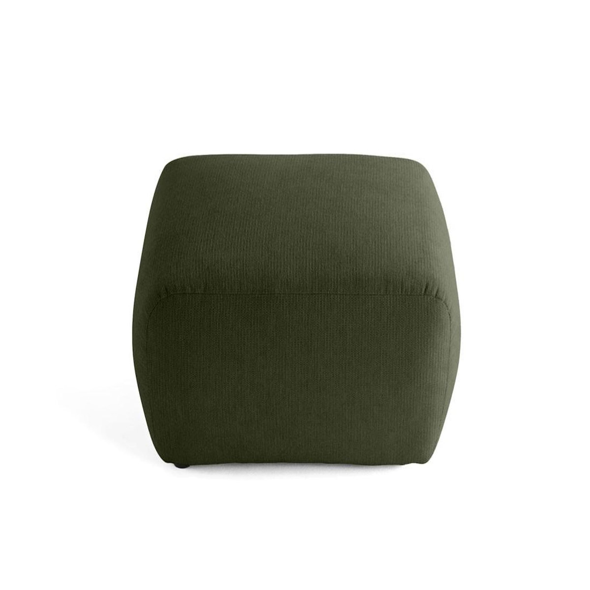 LISA DESIGN Sorrente - pouf - en tissu texturé