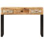 Voir la diapositive 3 : VIDAXL Table console 110 x 30 x 76 cm Bois de manguier massif