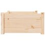 Voir la diapositive 6 : VIDAXL Lit pour chien 75,5x55,5x28 cm Bois massif de pin