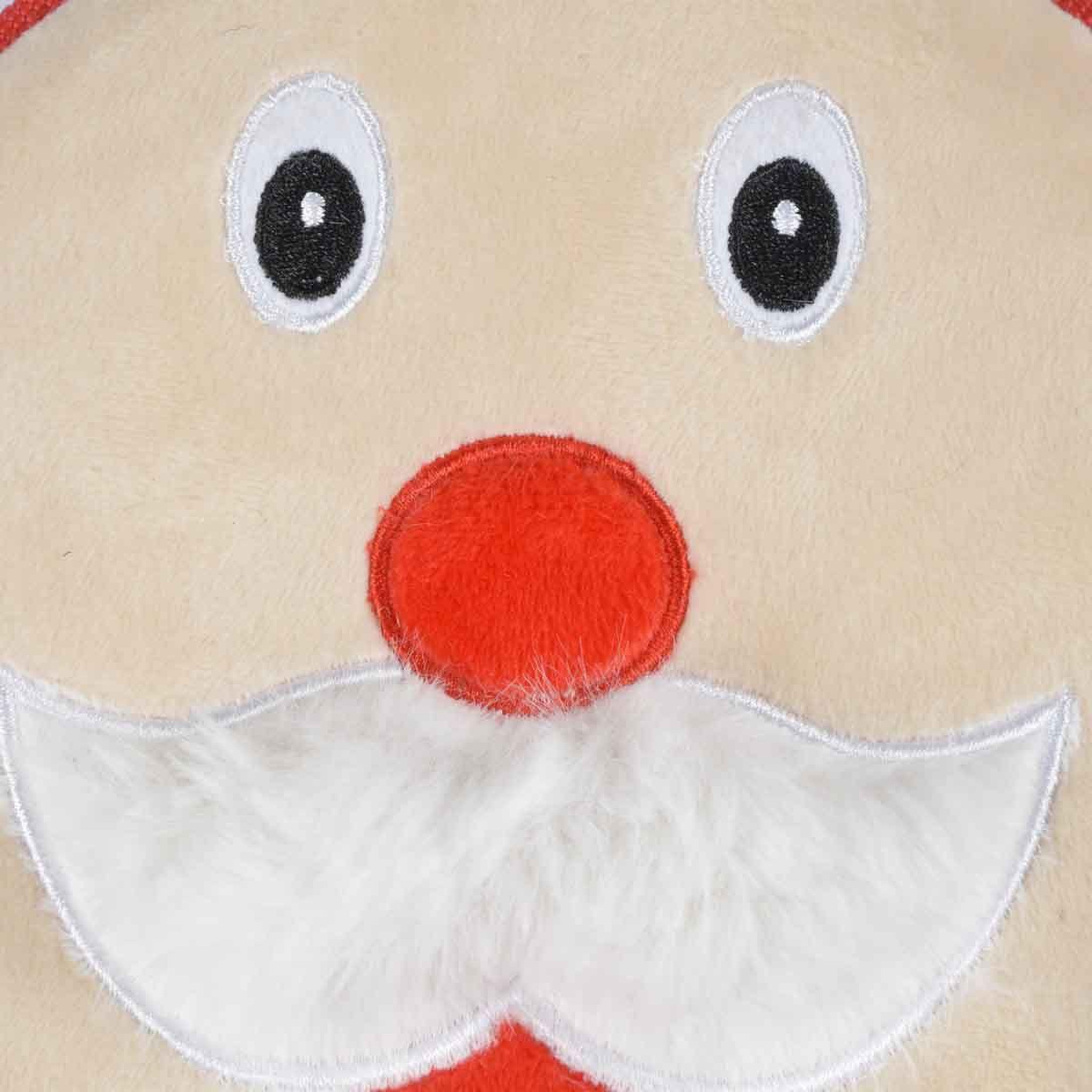 Voir la diapositive 2 : LOVE STORY Jouet pour Chien Sonore  Père Noël  20cm Blanc