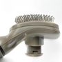 Voir la diapositive 2 : Paris Prix Brosse de Toilettage  Manche Ergonomique  19cm Gris