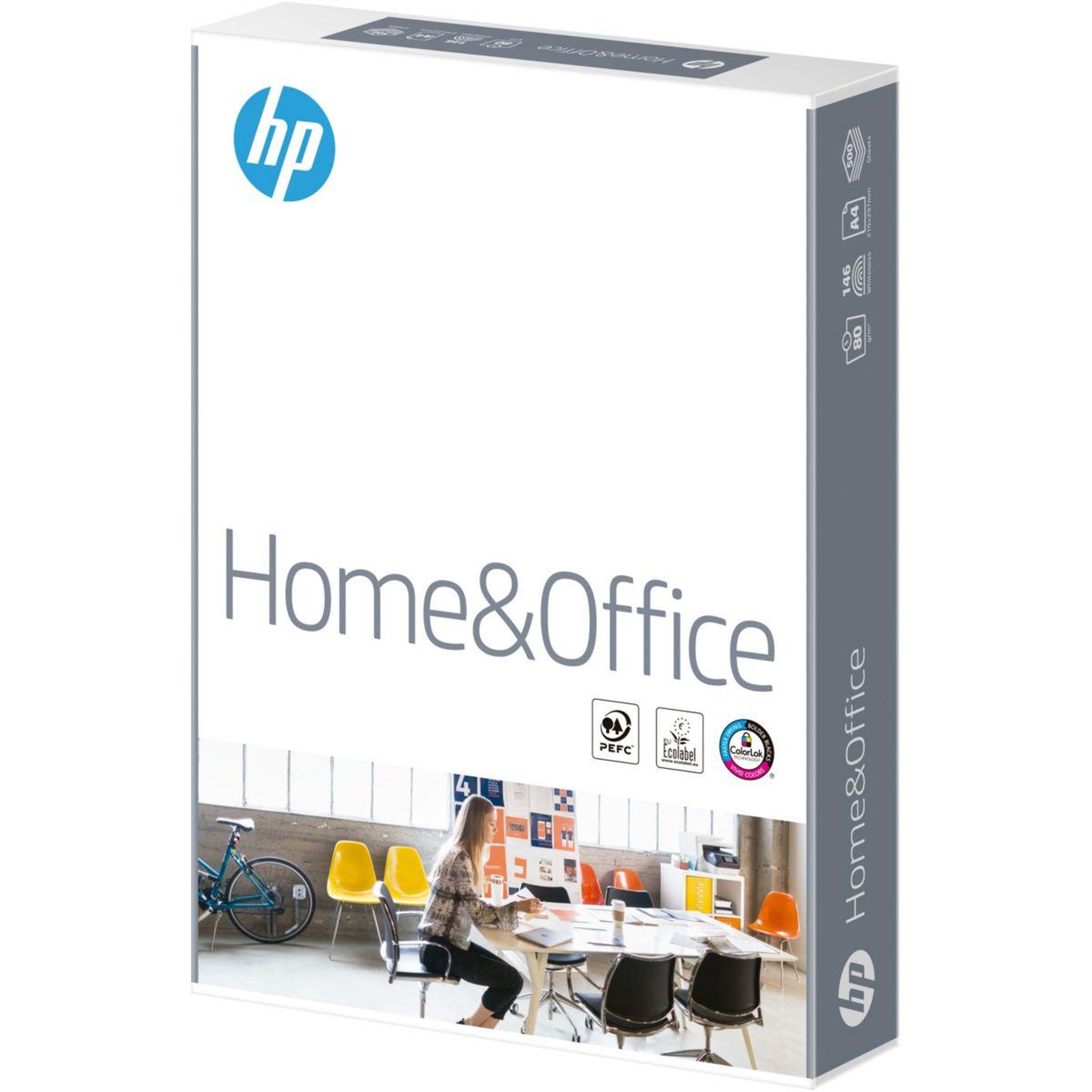 Voir la diapositive 3 : HP Papier ramette 3 ramettes de 500 feuilles 80grs A4