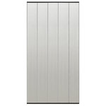 VIDAXL Moustiquaire de porte rideau en maille 5 pcs Noir 120x240 cm