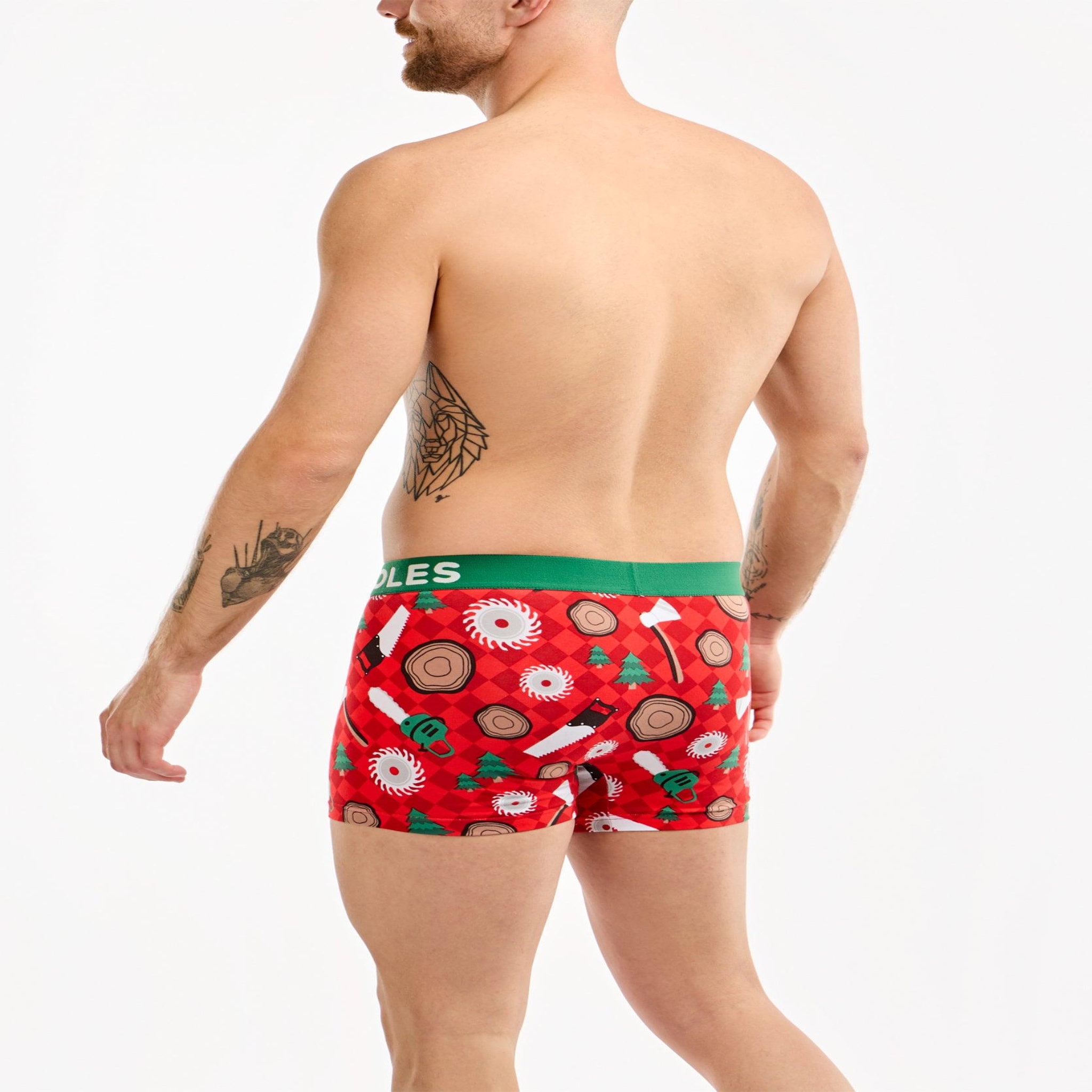 Voir la diapositive 4 : DEDOLES Boxer homme bûcheron
