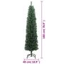 Voir la diapositive 6 : VIDAXL Sapin de Noël artificiel mince avec support vert 180 cm PVC