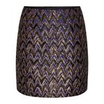 JACQUELINE DE YONG Jupe e à  otifs Femme JDY Ziggy. Coloris disponibles : Noir