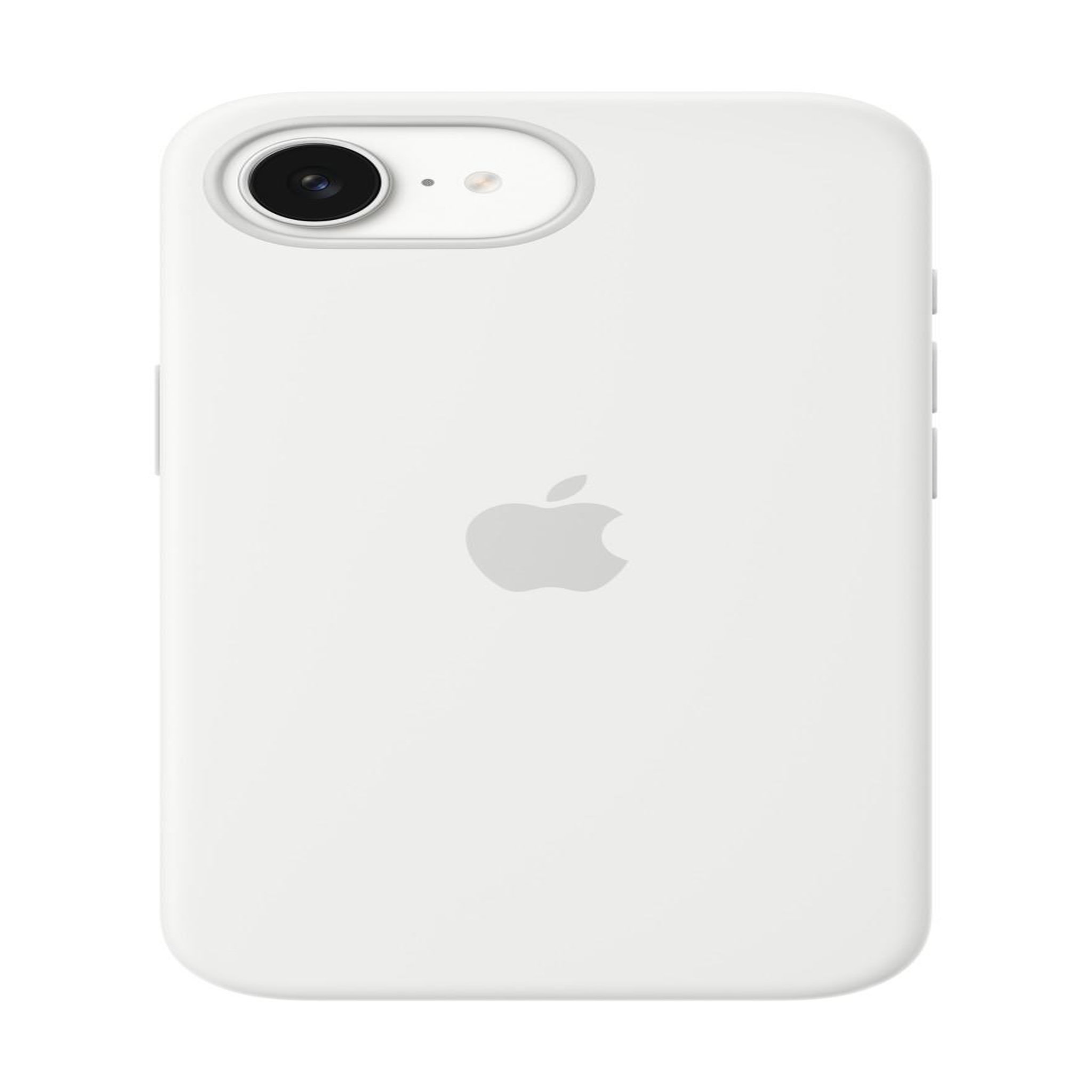 Voir la diapositive 3 : APPLE Coque iPhone 16e silicone Blanc