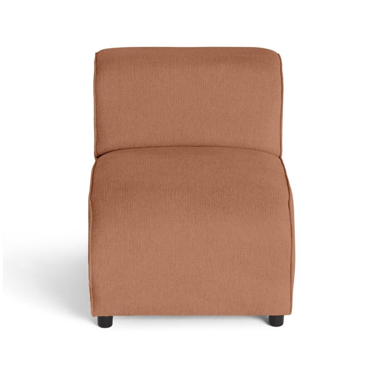 LISA DESIGN Suaro - module d'assise en tissu texturé
